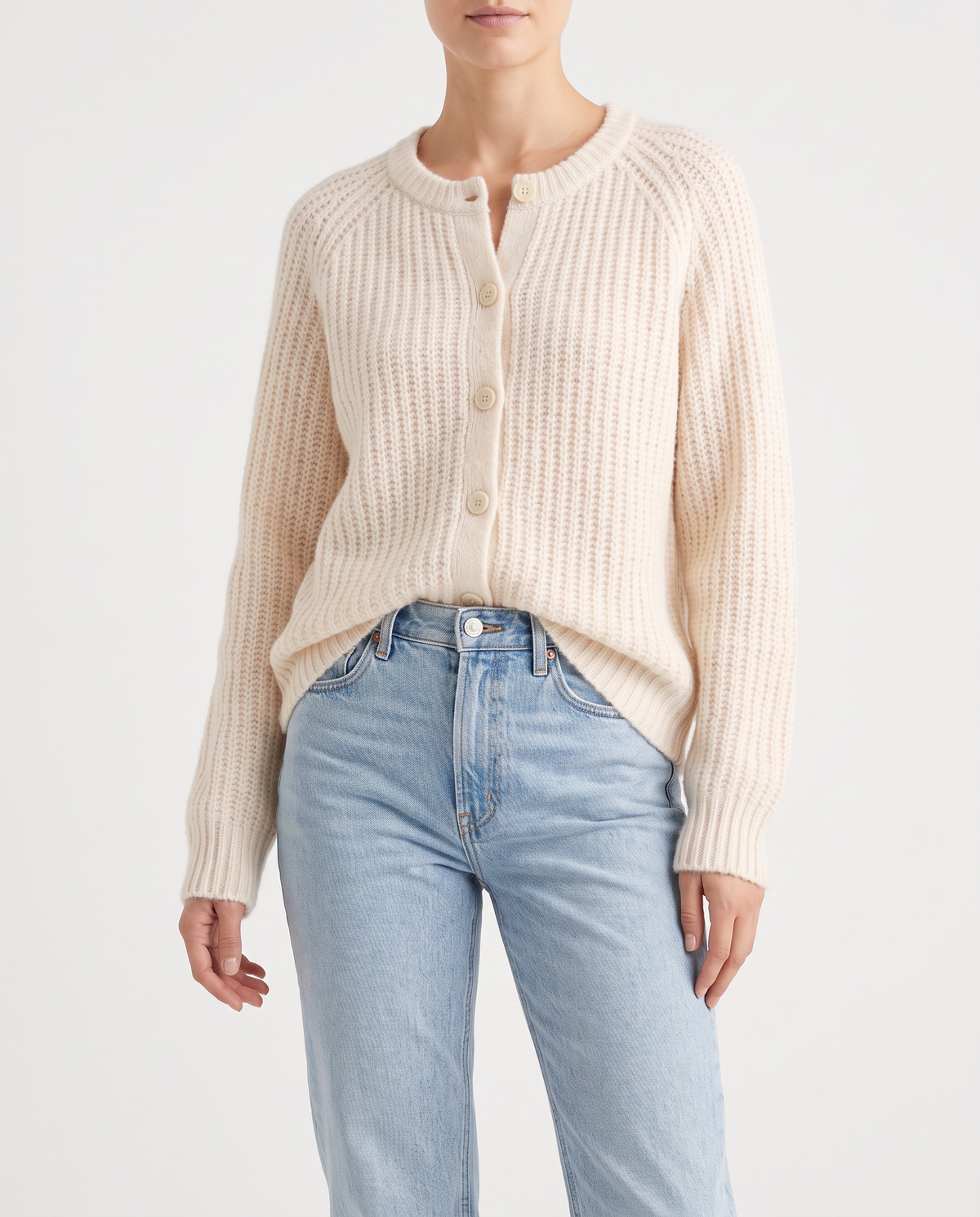 Bellamy button-front cardigan