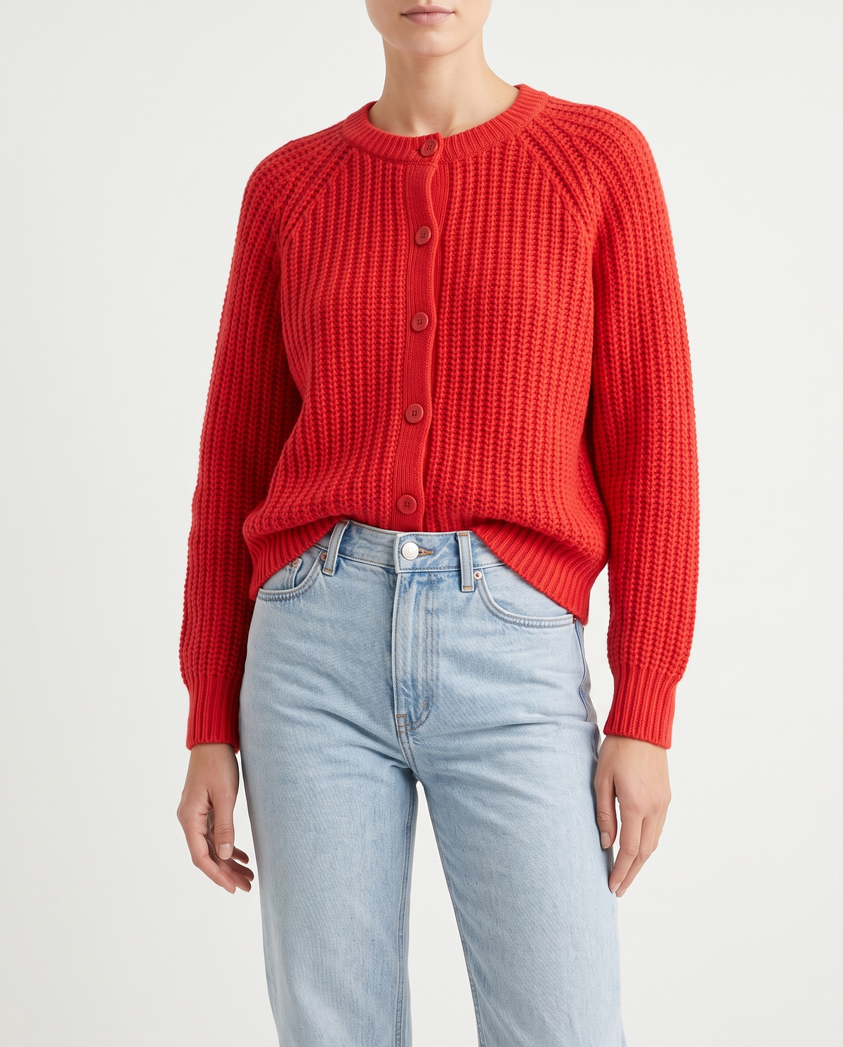 Bellamy button-front cardigan