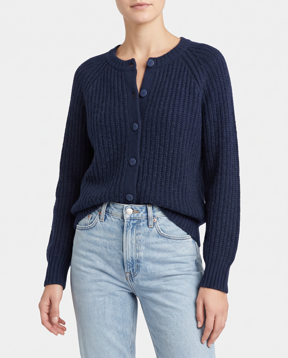 Bellamy button-front cardigan