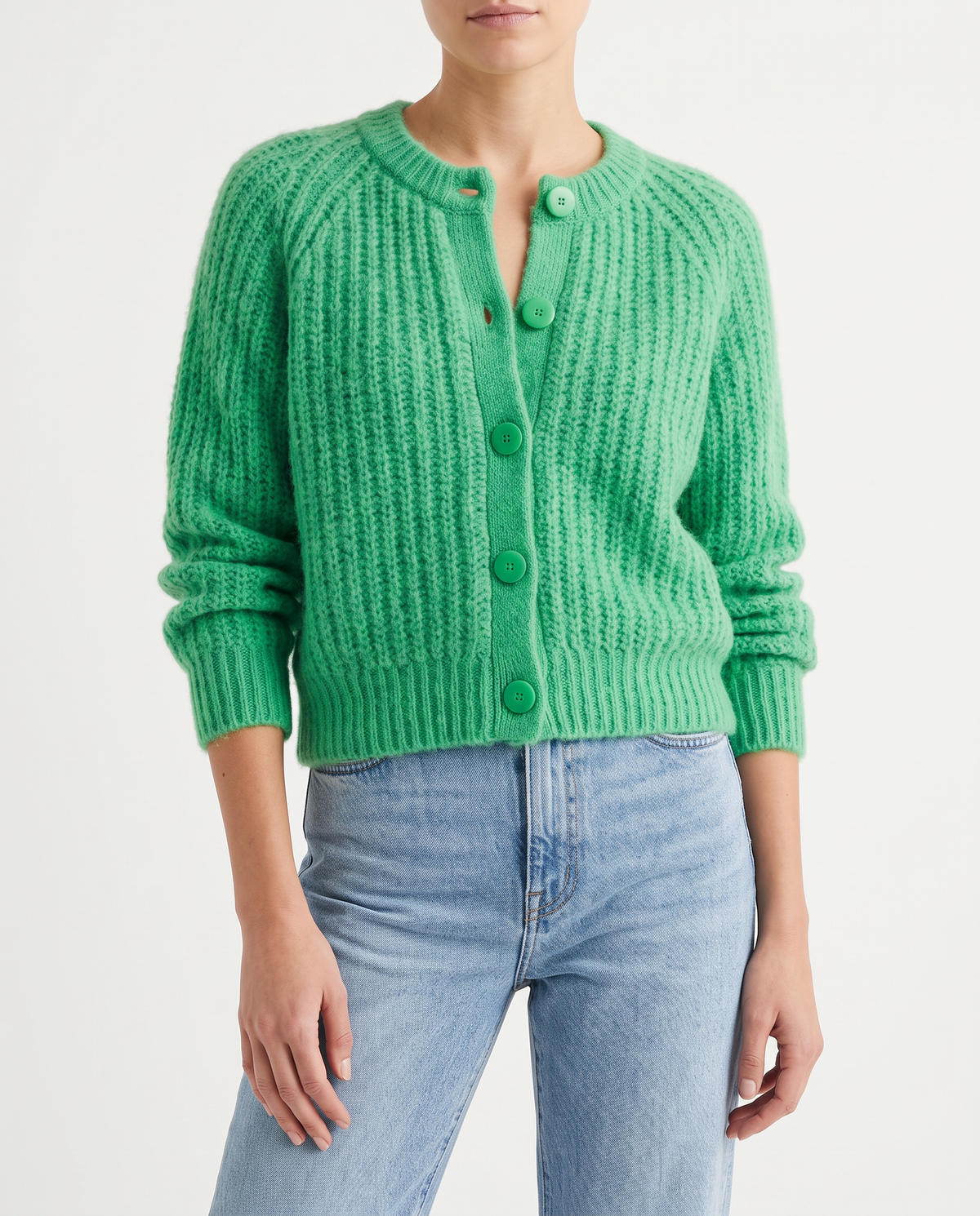 Bellamy button-front cardigan