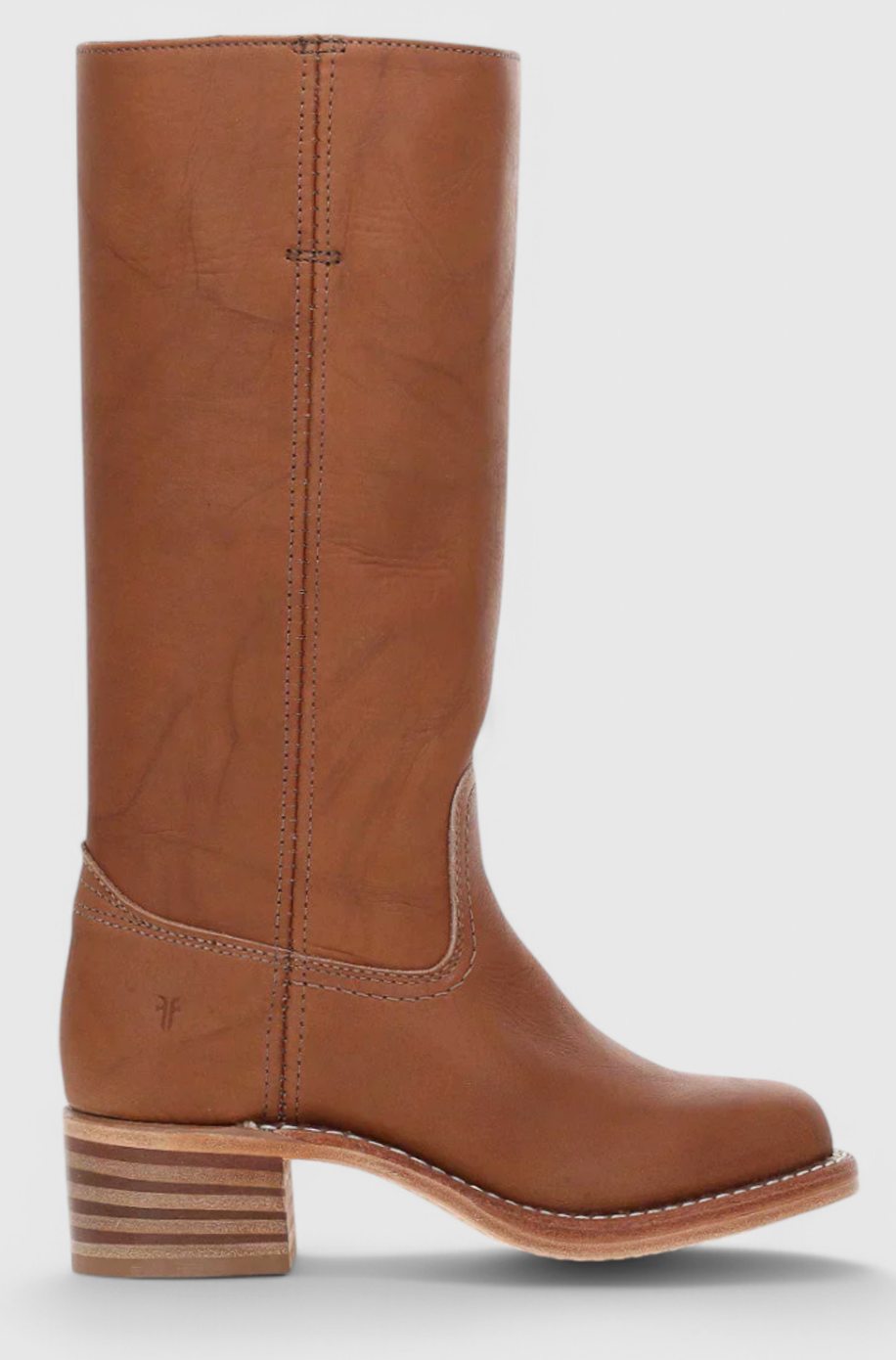Square toe tall boots in brown, black, yellow or light brown for women