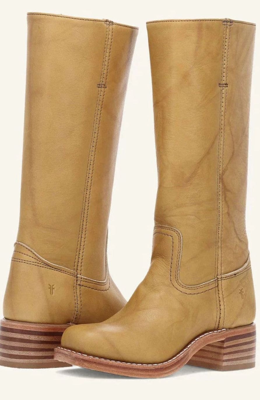 Mid-calf cowboy boots for women