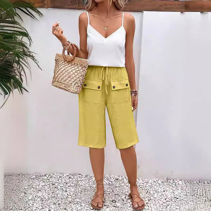 Pantalon elegante con bolsillo