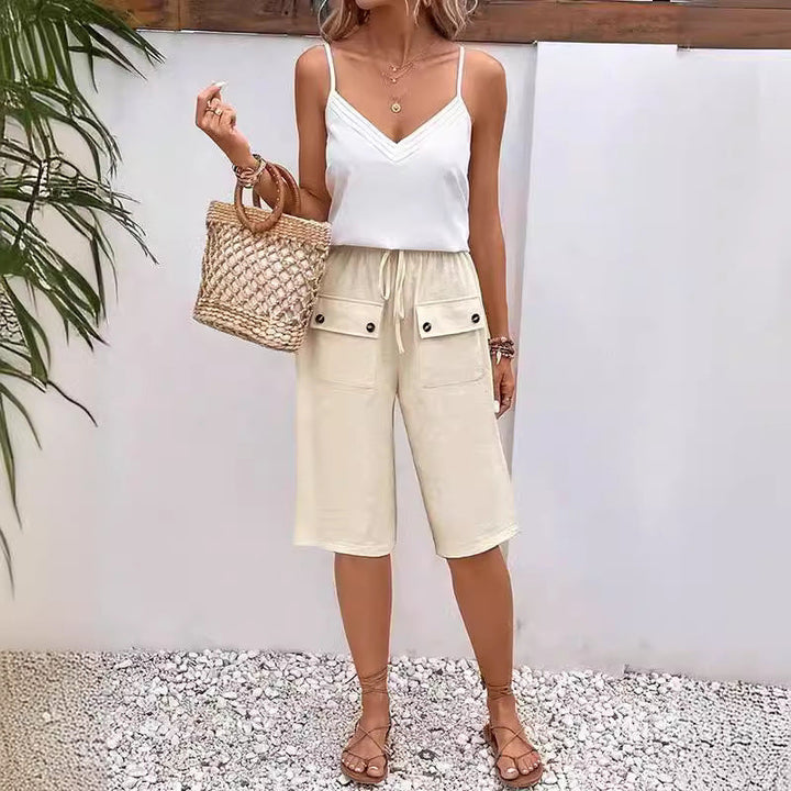 Pantalon elegante con bolsillo