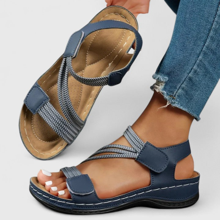 Sandalias Mujer Livianas Diseño Clásico Fáciles de Combinar Caminar Casual Cinco Colores