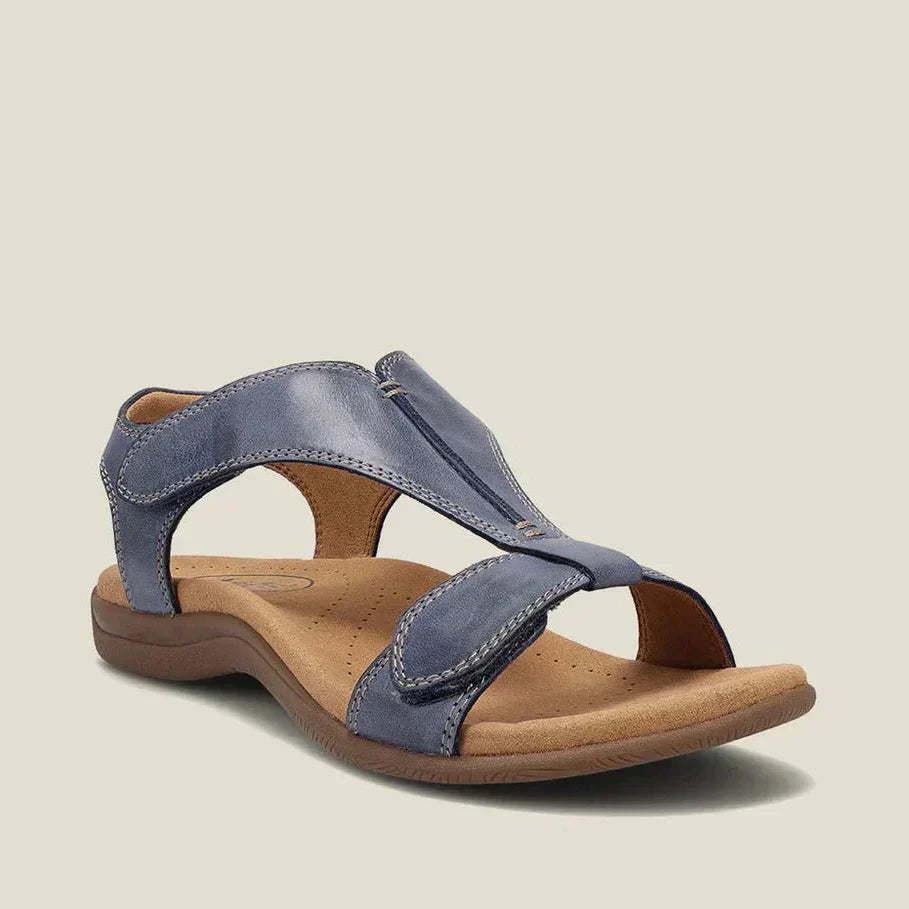Sandalias Mujer Plantilla Ergonómica Correas Ajustables Suela Acolchada Caminar Casual Seis Colores