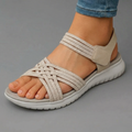 Sandalias Mujer Correas Ajustables Plantilla Ergonómica Livianas Paseo Viaje Uso Diario Tres Colores