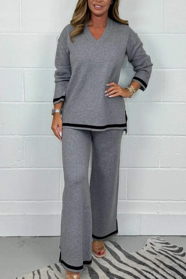 Conjunto polera blusa Lounge