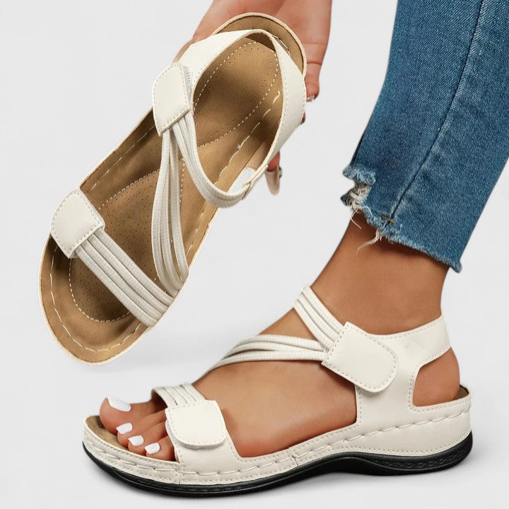 Sandalias Mujer Livianas Diseño Clásico Fáciles de Combinar Caminar Casual Cinco Colores
