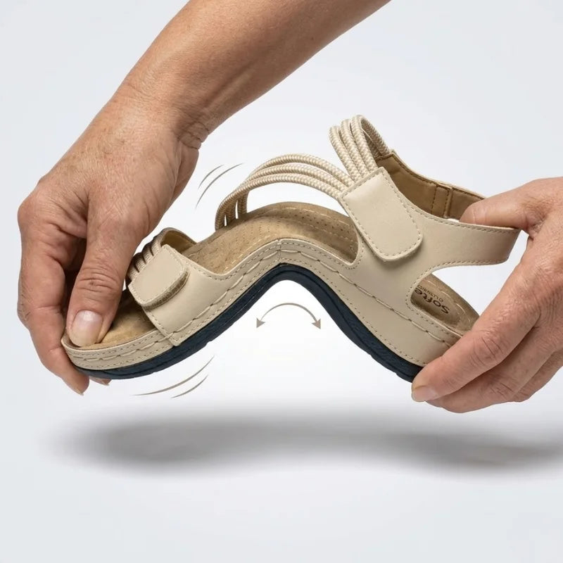 Sandalias Mujer Livianas Diseño Clásico Fáciles de Combinar Caminar Casual Cinco Colores