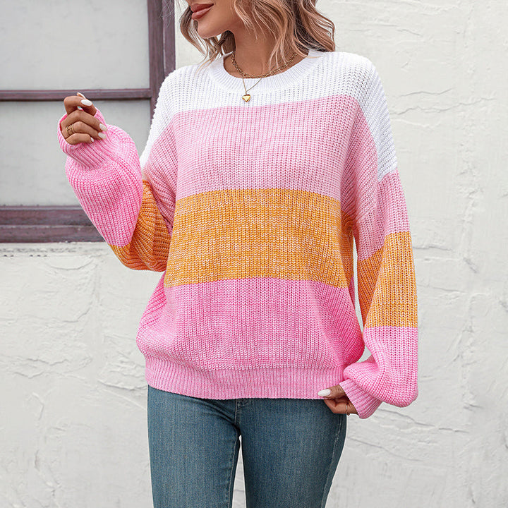 Sweater colotido tejido