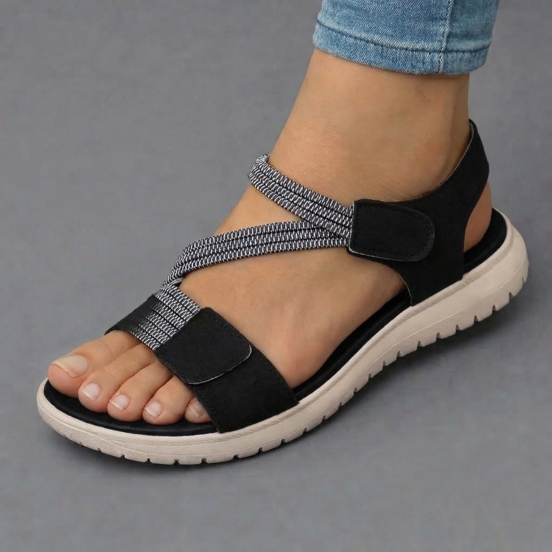 Sandalias Mujer Plantilla Ergonómica Correas Ajustables Suela Acolchada Livianas Caminar Casual