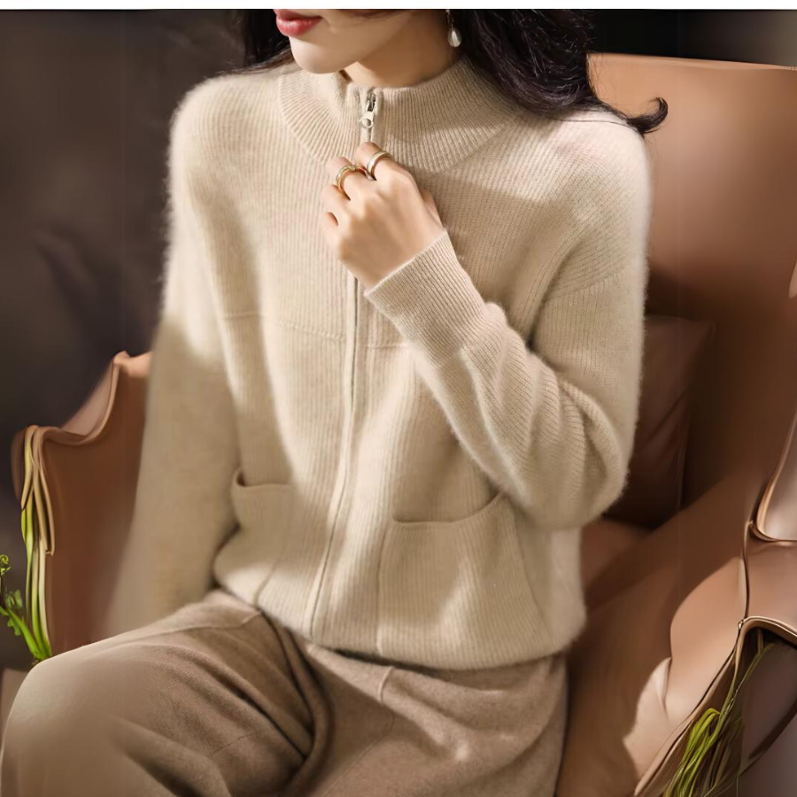 Sweater con cierre