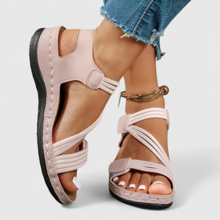 Sandalias Mujer Livianas Diseño Clásico Fáciles de Combinar Caminar Casual Cinco Colores