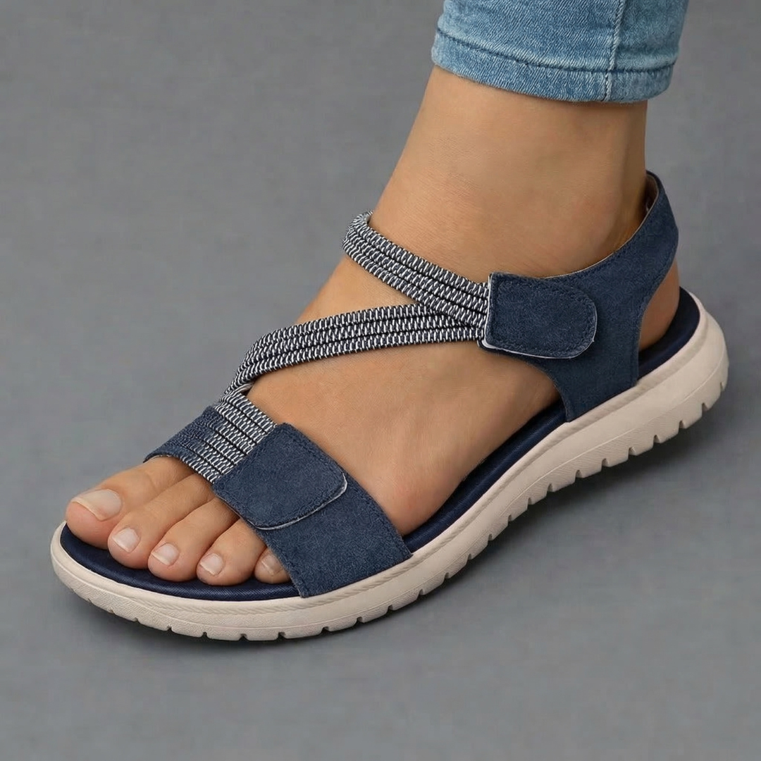 Sandalias Mujer Plantilla Ergonómica Correas Ajustables Suela Acolchada Livianas Caminar Casual