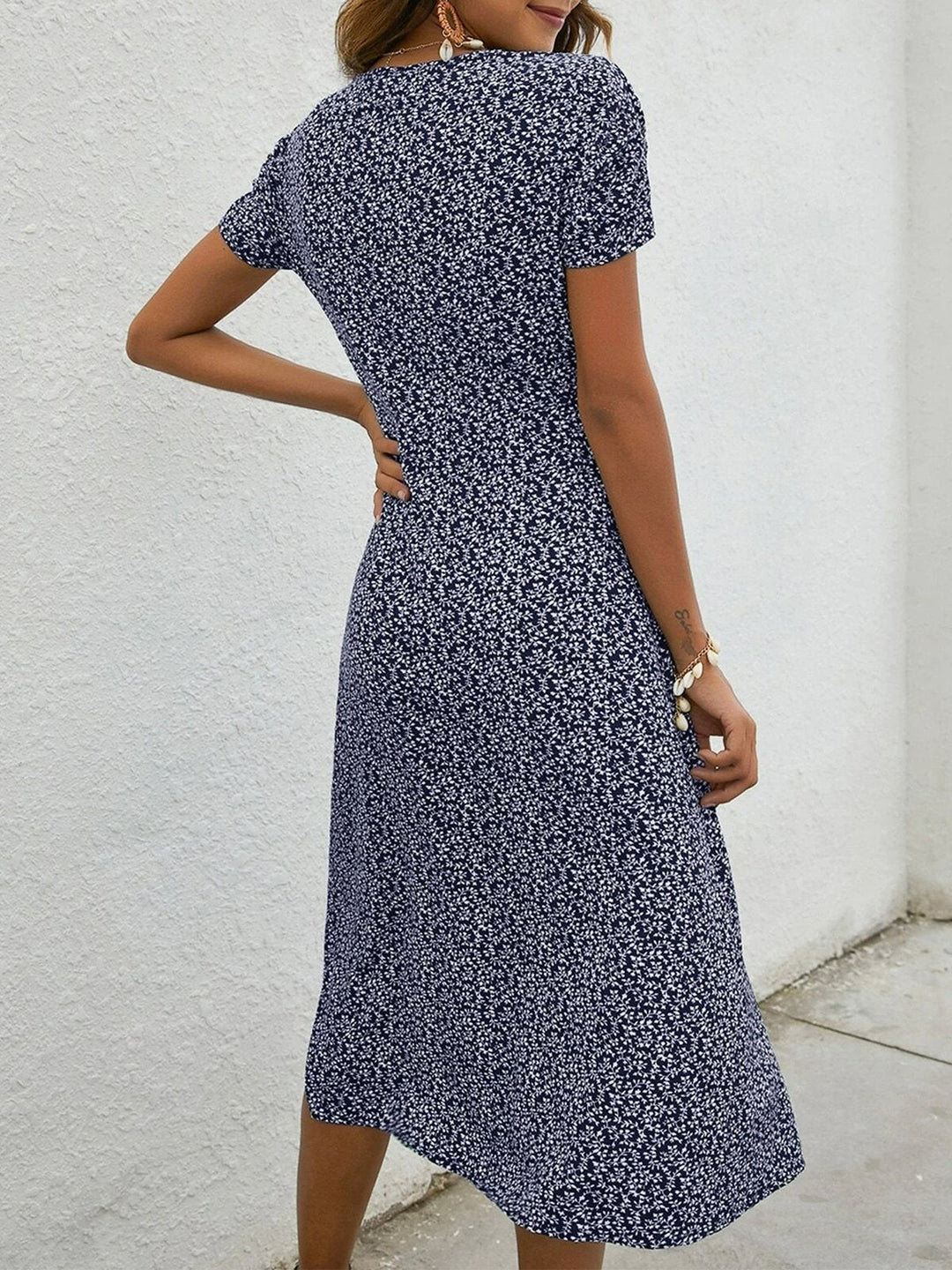 Vestido Manga Corta Mila
