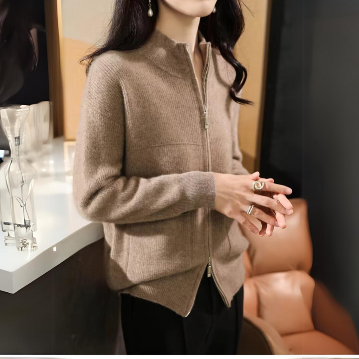 Sweater con cierre