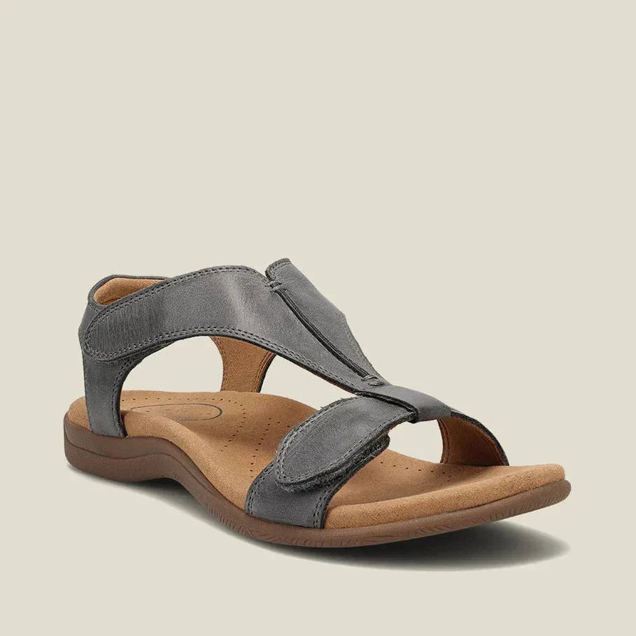 Sandalias Mujer Plantilla Ergonómica Correas Ajustables Suela Acolchada Caminar Casual Seis Colores