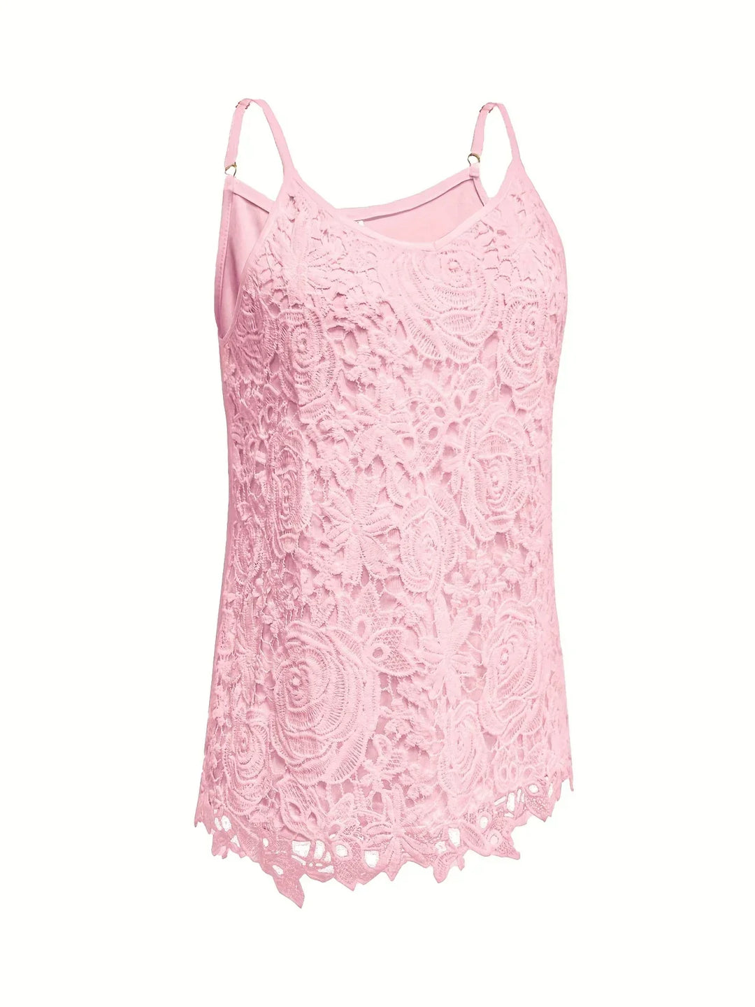 Juna - Elegante Sin Mangas Enlace Top Con Cuello En V