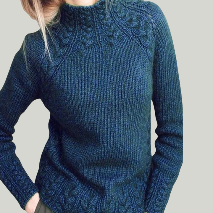 Sweater cuello alto Bernardette