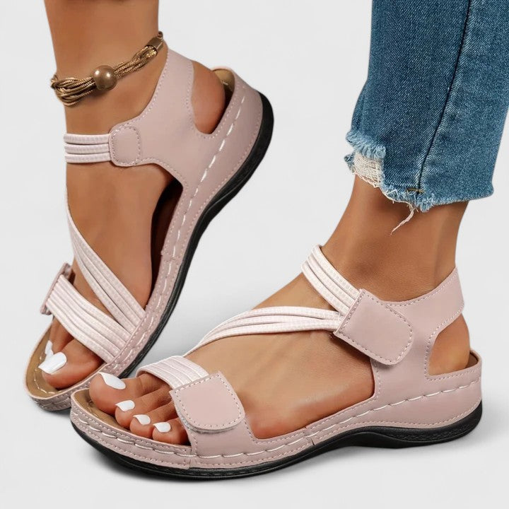 Sandalias Mujer Livianas Diseño Clásico Fáciles de Combinar Caminar Casual Cinco Colores