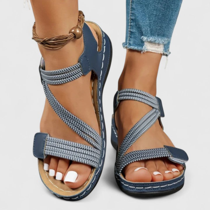 Sandalias Mujer Livianas Diseño Clásico Fáciles de Combinar Caminar Casual Cinco Colores
