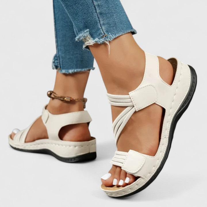 Sandalias Mujer Livianas Diseño Clásico Fáciles de Combinar Caminar Casual Cinco Colores
