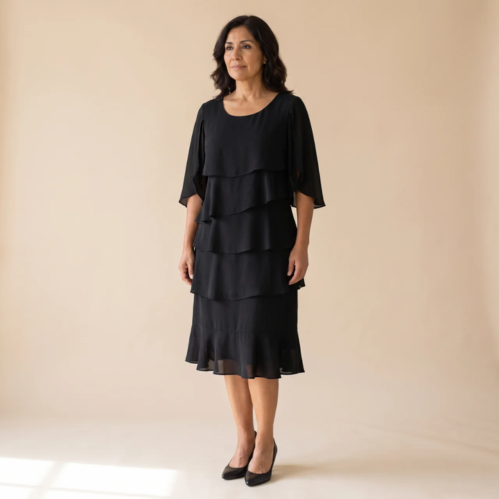 Isabella | Vestido Volados Elegante