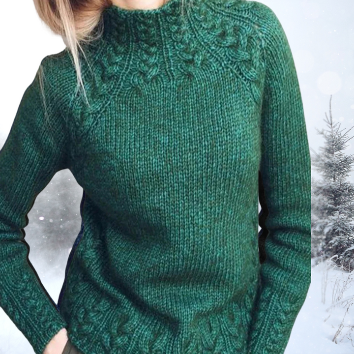 Sweater cuello alto Bernardette