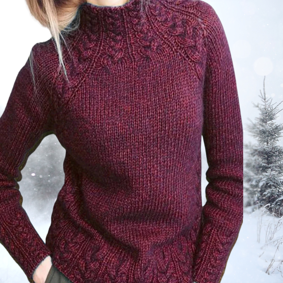 Sweater cuello alto Bernardette