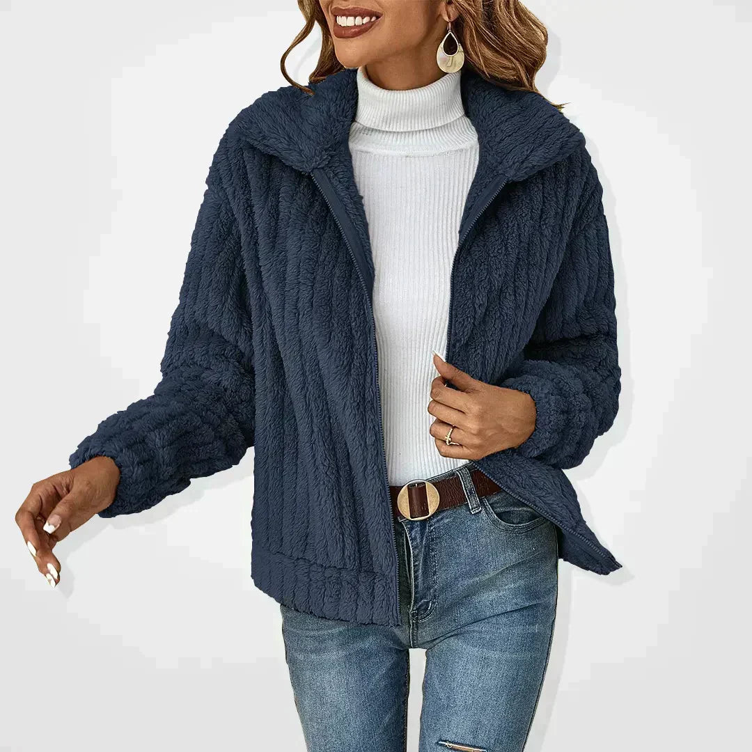 Cardigan de plush lucie
