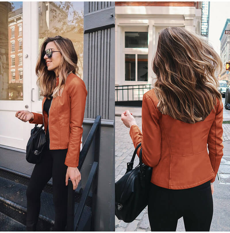 Chaqueta Ally™ | Colección Ecocuero