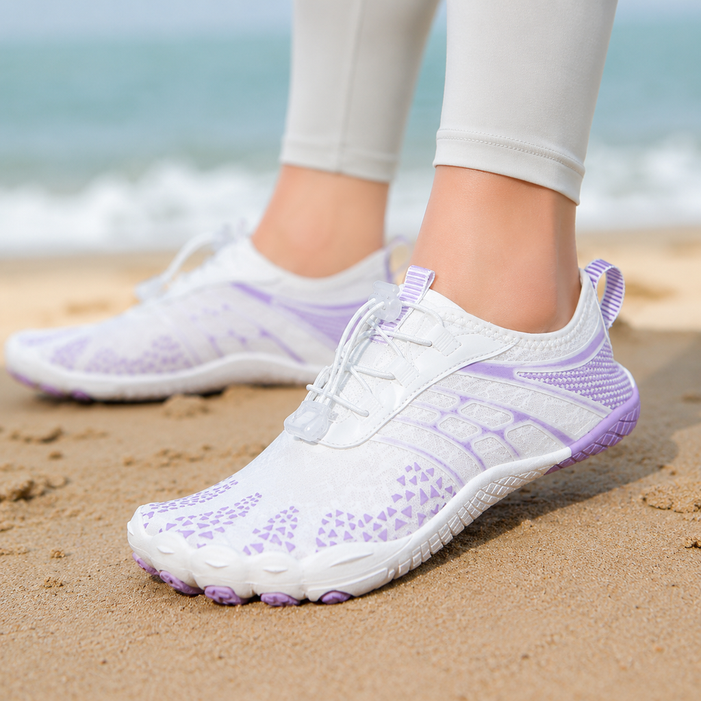Zapatillas livianas detalle tejido
