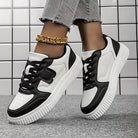 Panelled court sneakers for women
