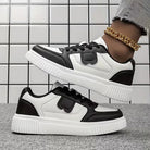 Panelled court sneakers for women
