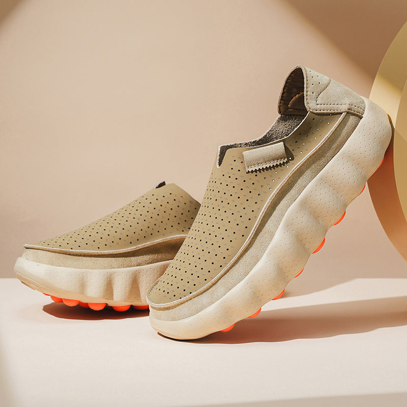 Mocasines slip on detalle plantilla