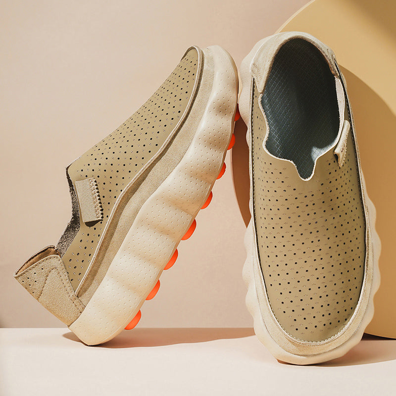 Mocasines slip on damasco