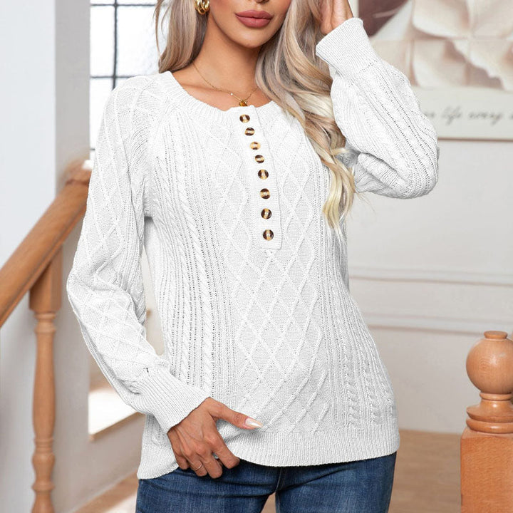 Sweater con botones