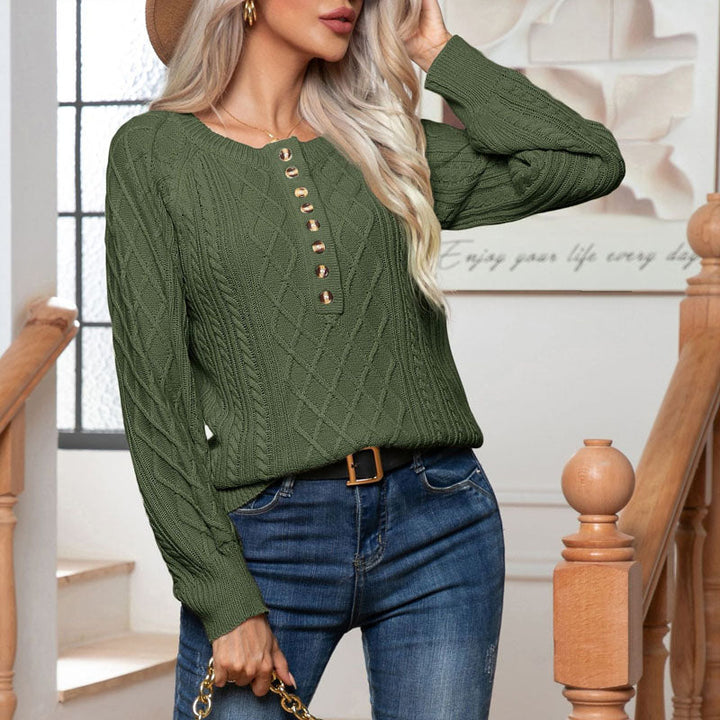 Sweater con botones