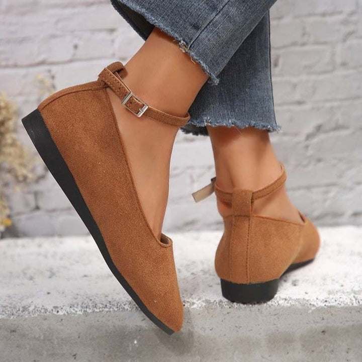 Zapato elegante de cuerina