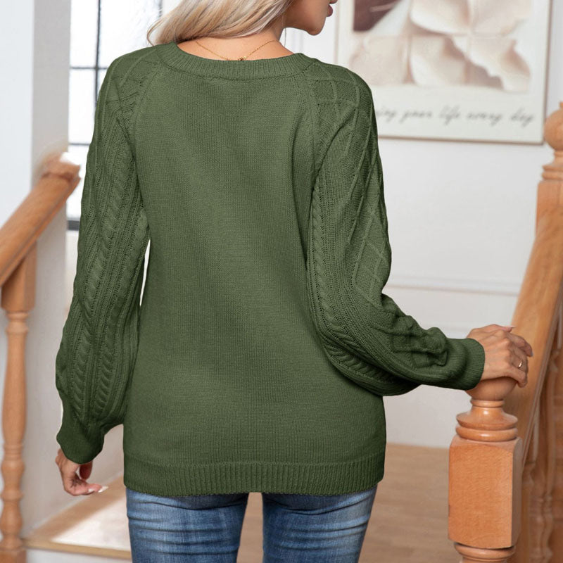 Sweater con botones