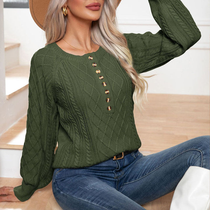 Sweater con botones