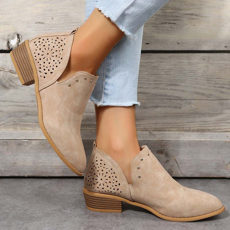 botin corto a la moda