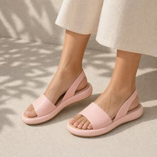 Sandalias Mujer Correa Trasera Ajustable Suela Antideslizante Plantilla Acolchada Transpirables Cinco Colores