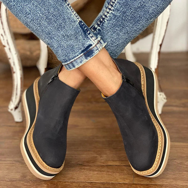 wedge ankle boots for women