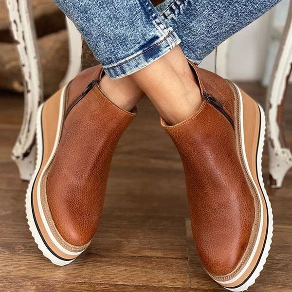 wedge ankle boots for women