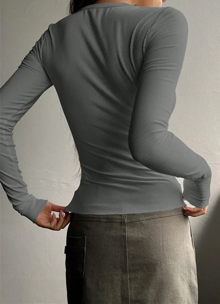Polera manga larga