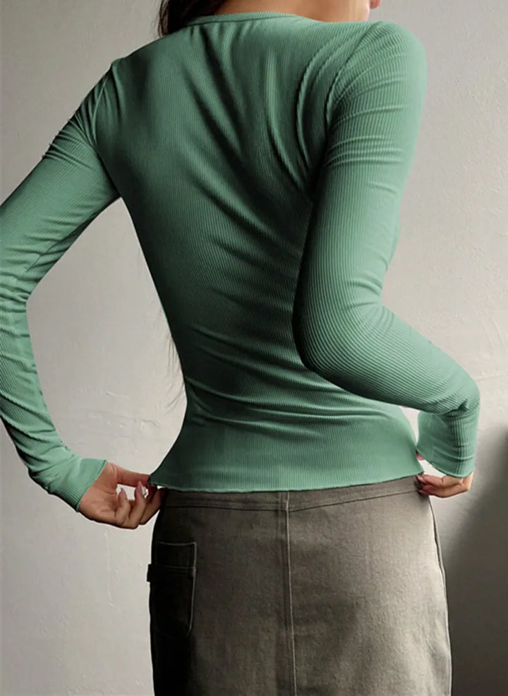 Polera manga larga