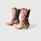 Western boots brown women