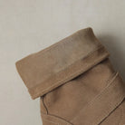 Square toe mid-calf double buckle boots for women